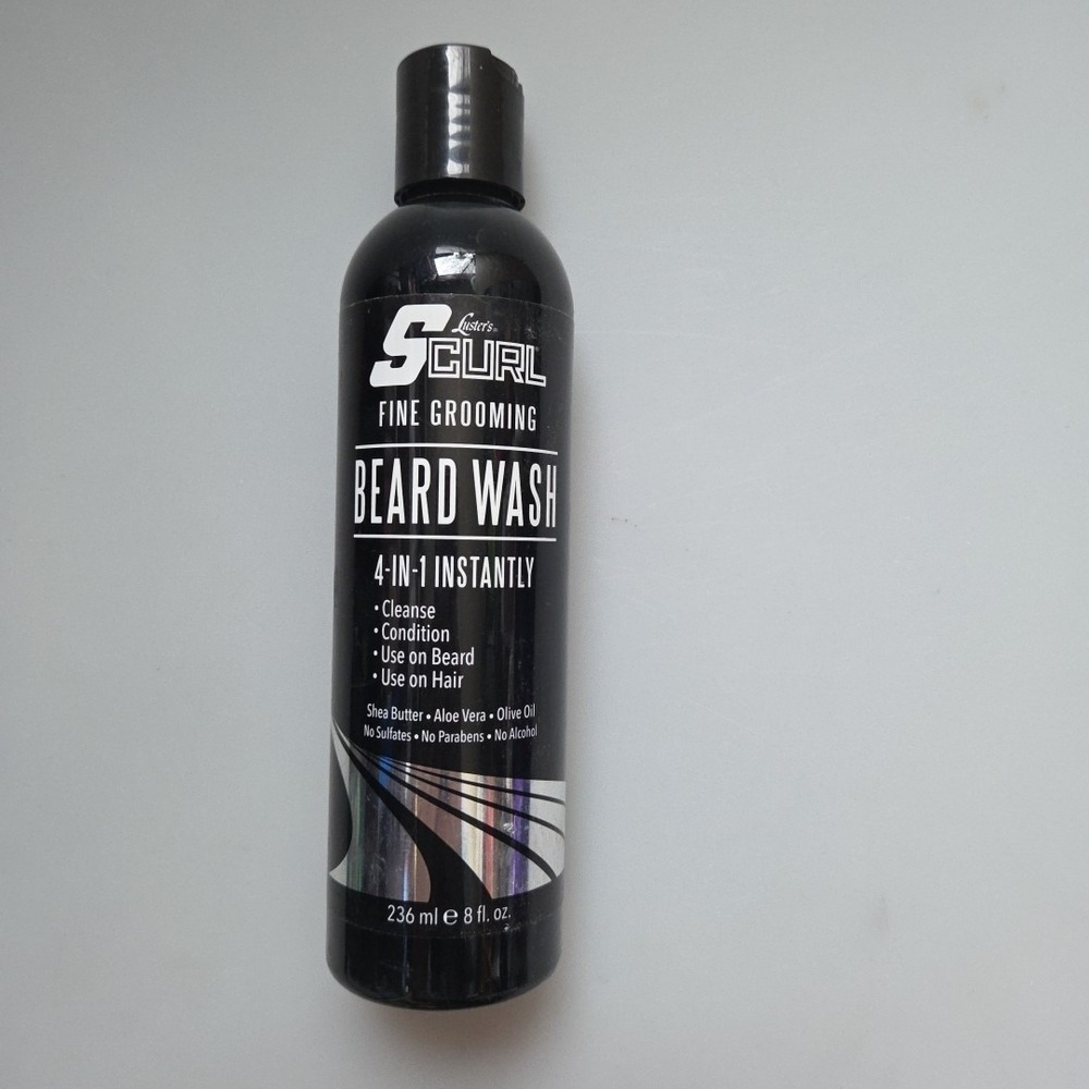 LUSTER'S S CURL BEARD 4-IN-1 WASH 8OZ‎ WITH FREE SHIPPING! NEW